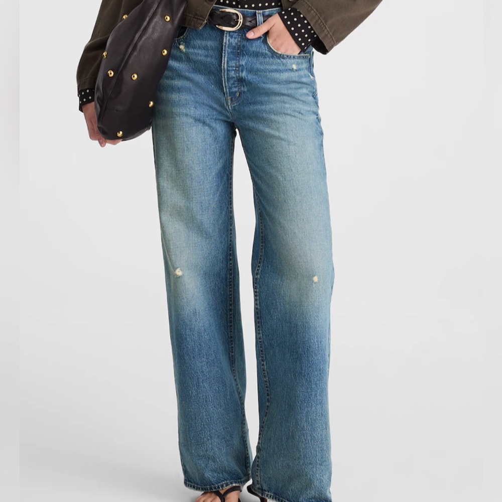 Madewell Low-Slung Baggy Denim Jeans